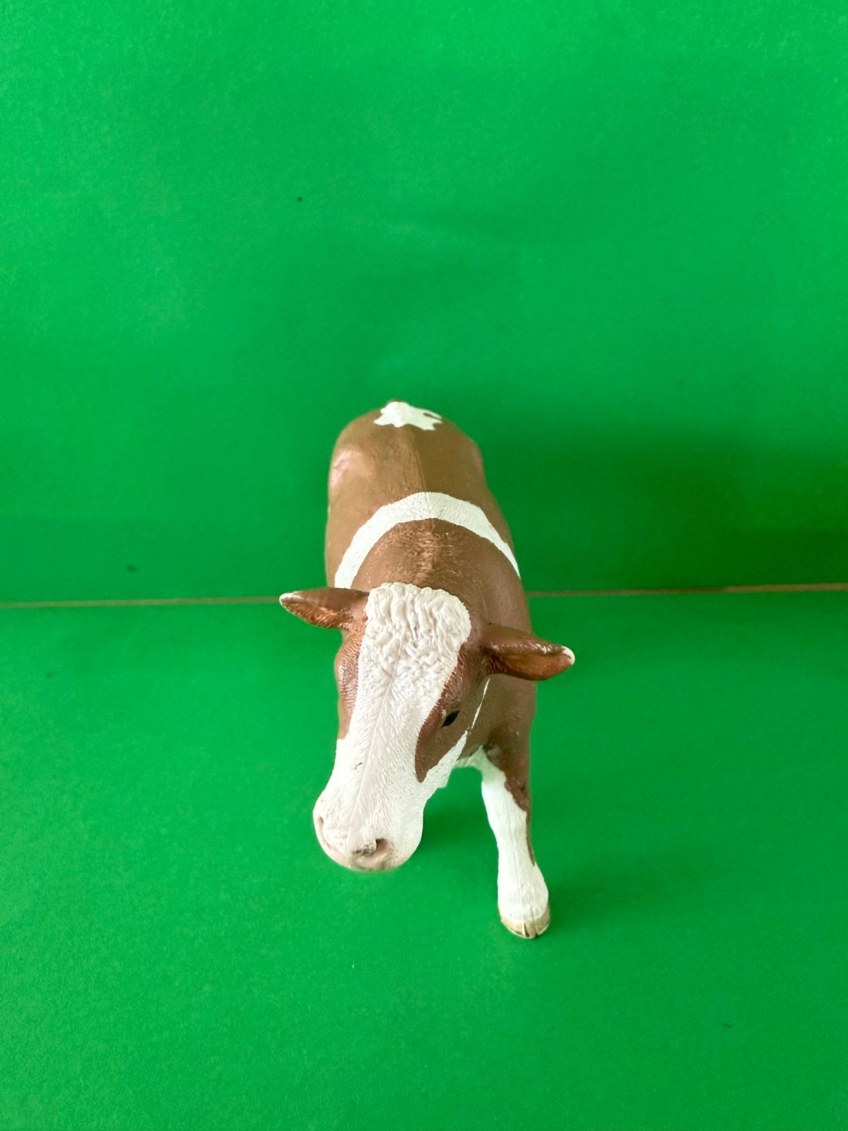Schleich Koe - 13801 - Bruin/Wit Speelfiguur, Kinderen en Baby's, Ophalen of Verzenden, Zo goed als nieuw, Jongen of Meisje