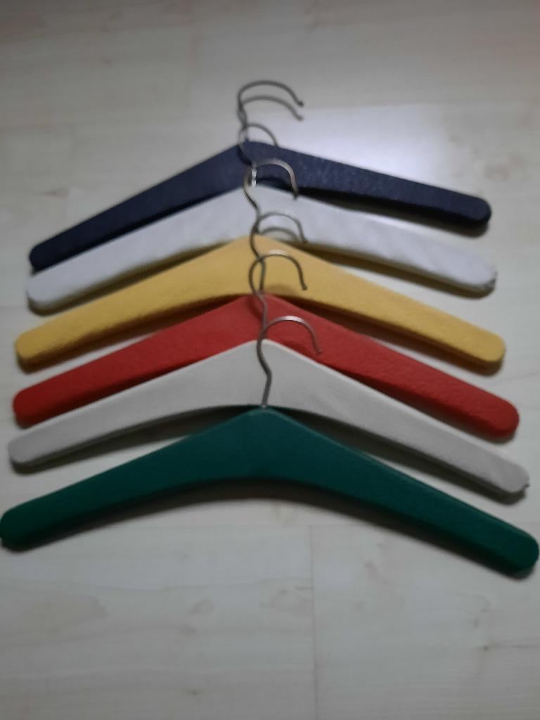 Retro kledinghangers, Ophalen, Gebruikt