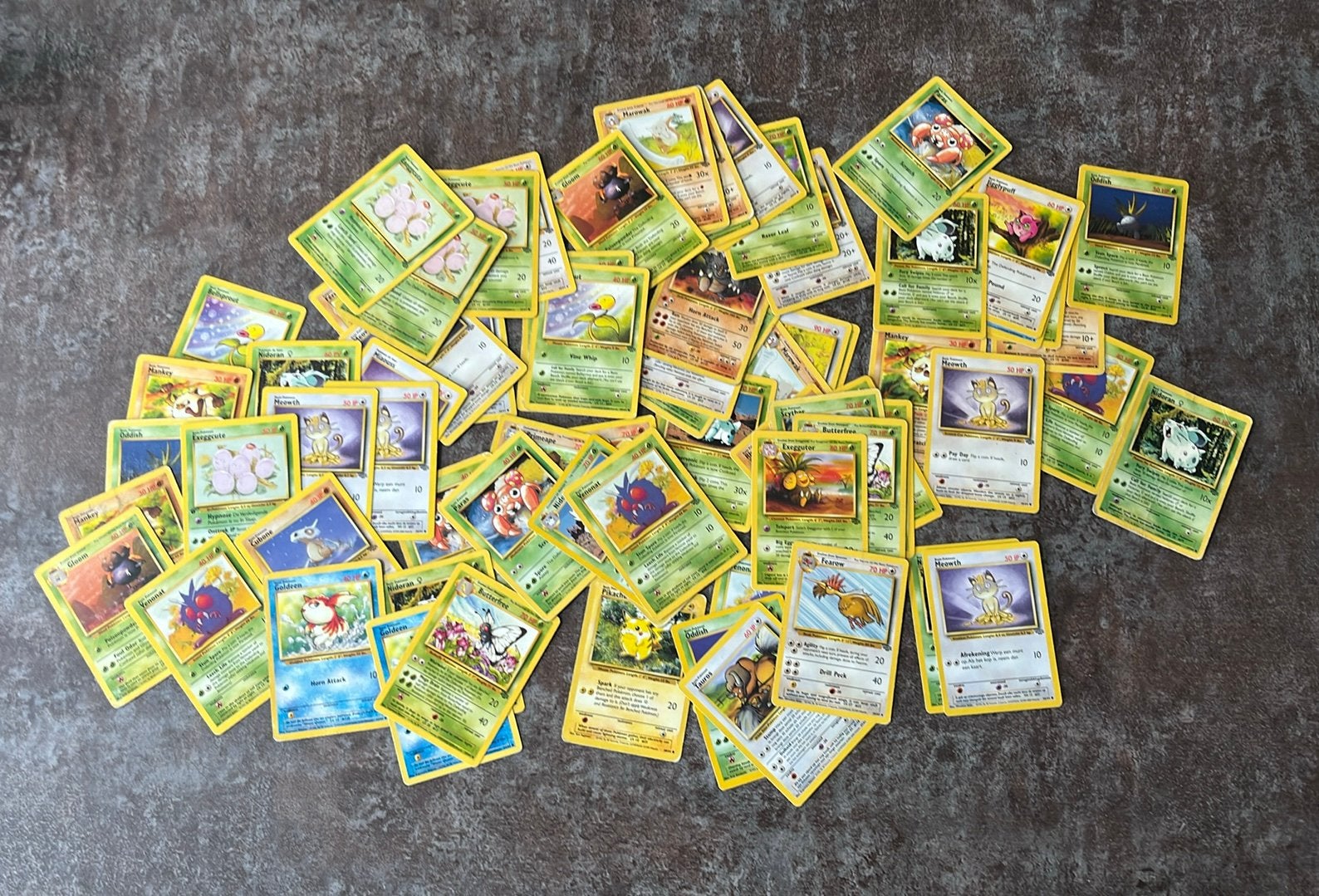 Bulk Jungle set Pokémon (Engels/Nederlands), Hobby en Vrije tijd, Verzamelkaartspellen | Pokémon, Ophalen of Verzenden, Gebruikt