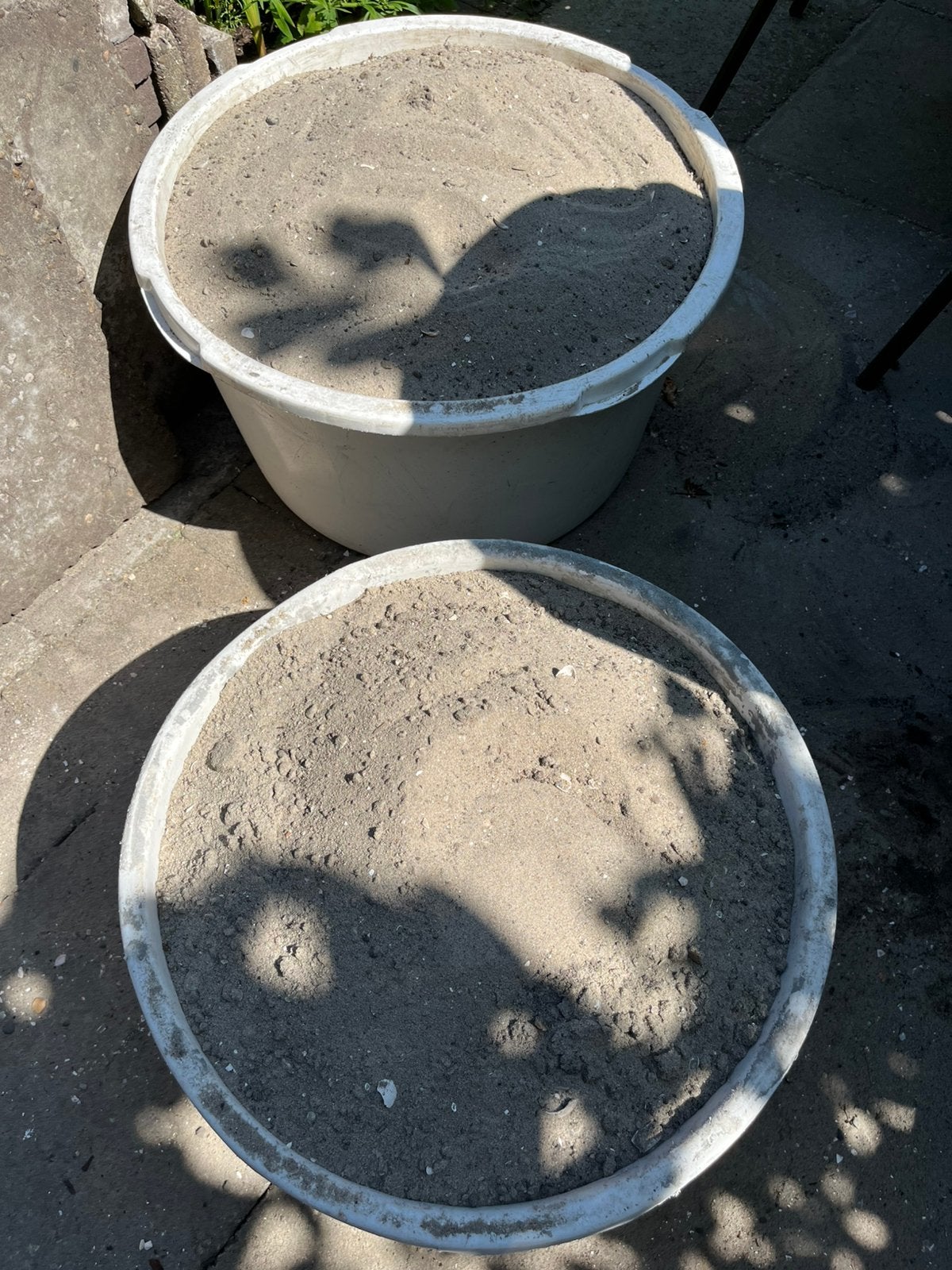 Gratis geel zand – grotendeels al geschept, Tuin en Terras, Zand, Ophalen, Zo goed als nieuw, Ophoogzand