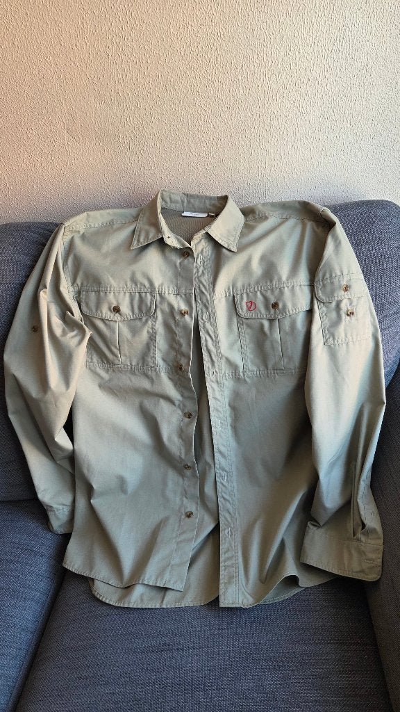 Fjallraven outdoor overhemd G1000 XL, Ophalen of Verzenden, Zo goed als nieuw, Kleding