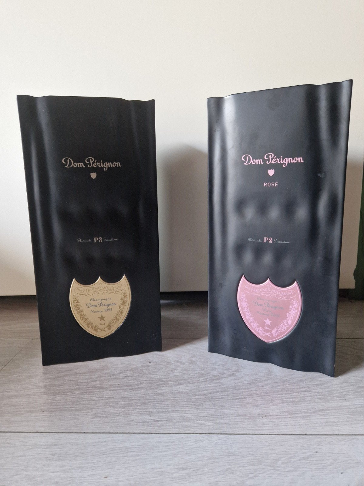 Dom Pérignon P2 en P3 Rosé geschenkdozen (leeg), Ophalen of Verzenden, Zo goed als nieuw, Overige gebieden, Overige typen