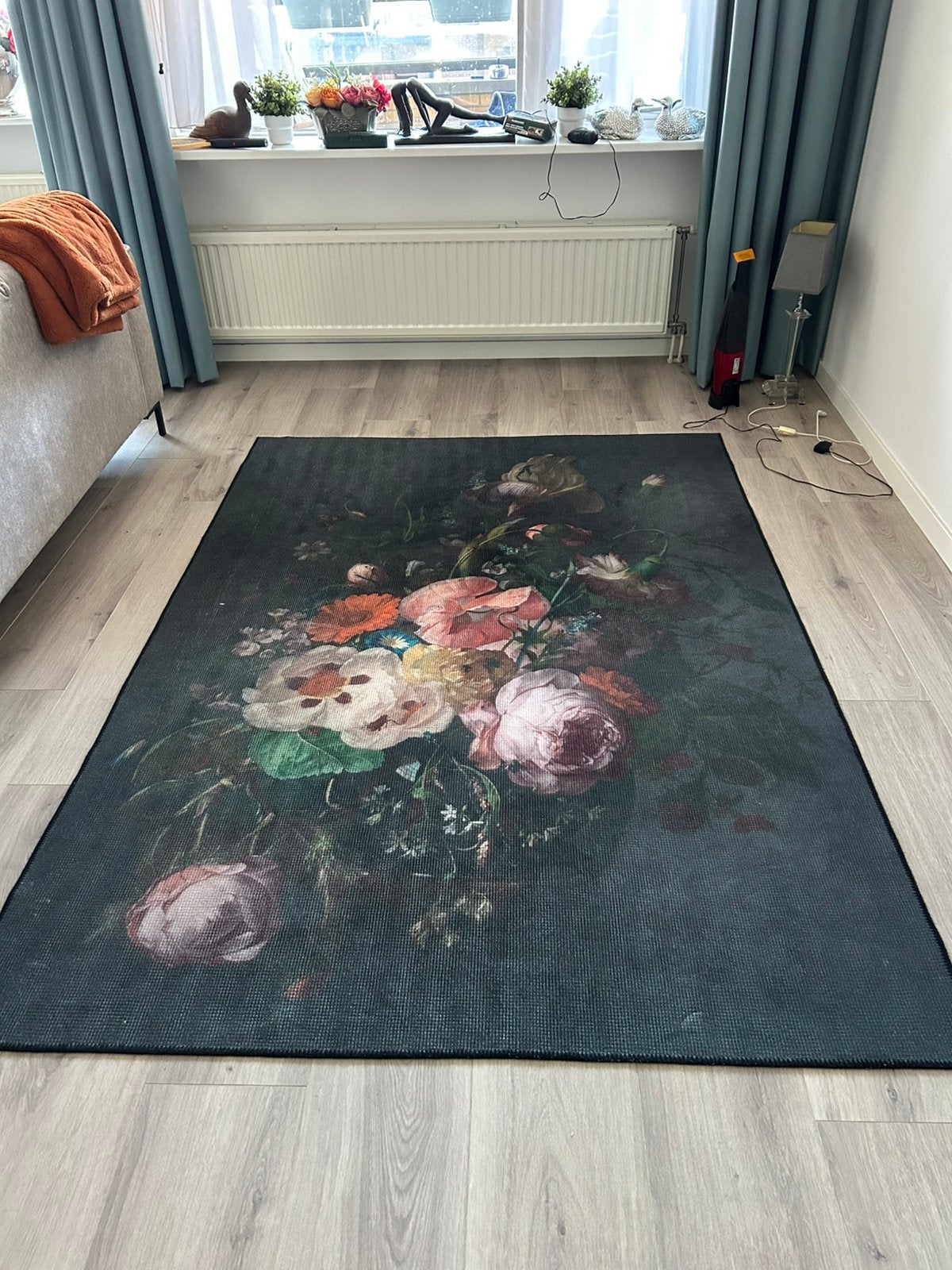 Vloerkleed , 230x150 cm, wegens verhuizing €15, Ophalen, Zo goed als nieuw