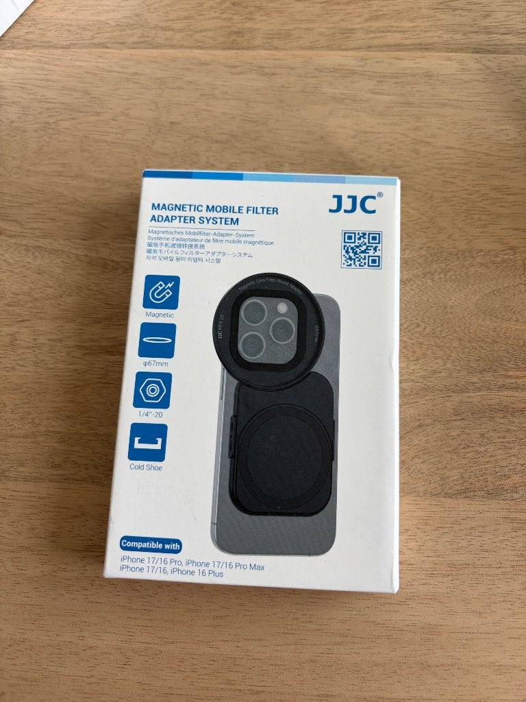 JJC MFS-III Magnetic Mobile Filter Adapter System., Ophalen of Verzenden, Nieuw, Overige typen, JJC