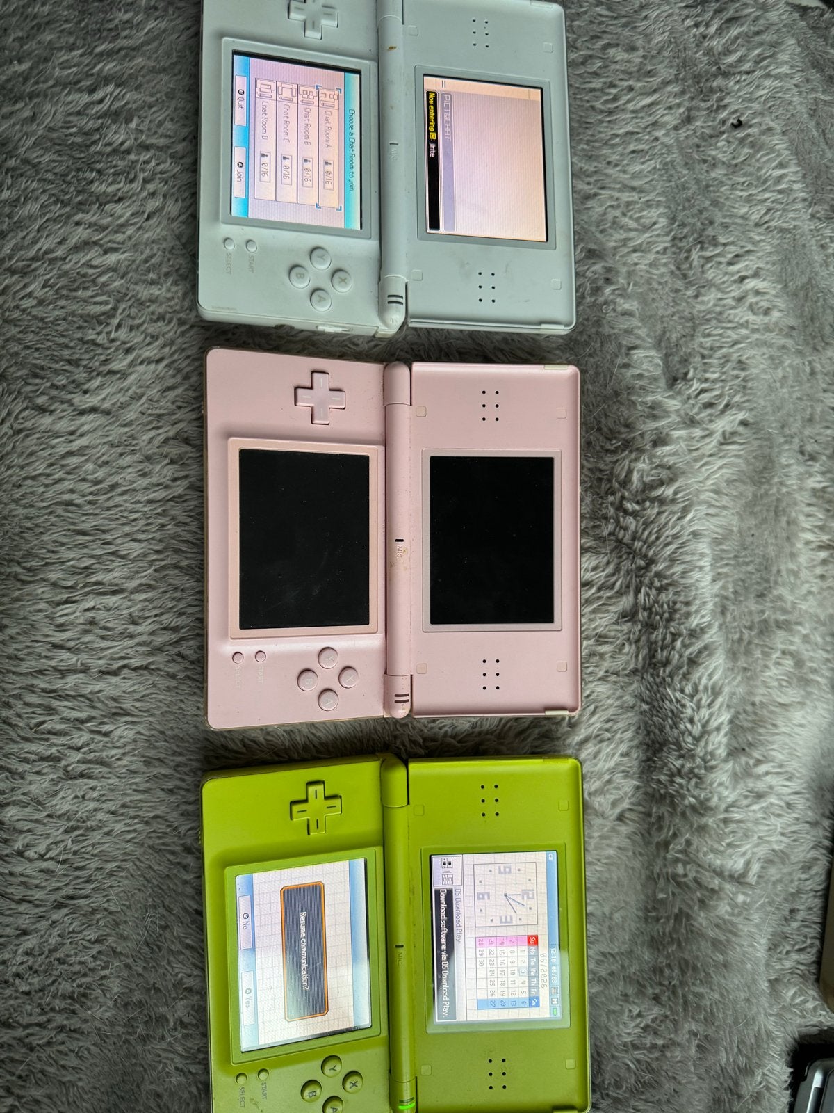 3x Nintendo DS Lite - Verschillende staten, Spelcomputers en Games, Spelcomputers | Nintendo DS, Gebruikt, DS Lite, Overige kleuren