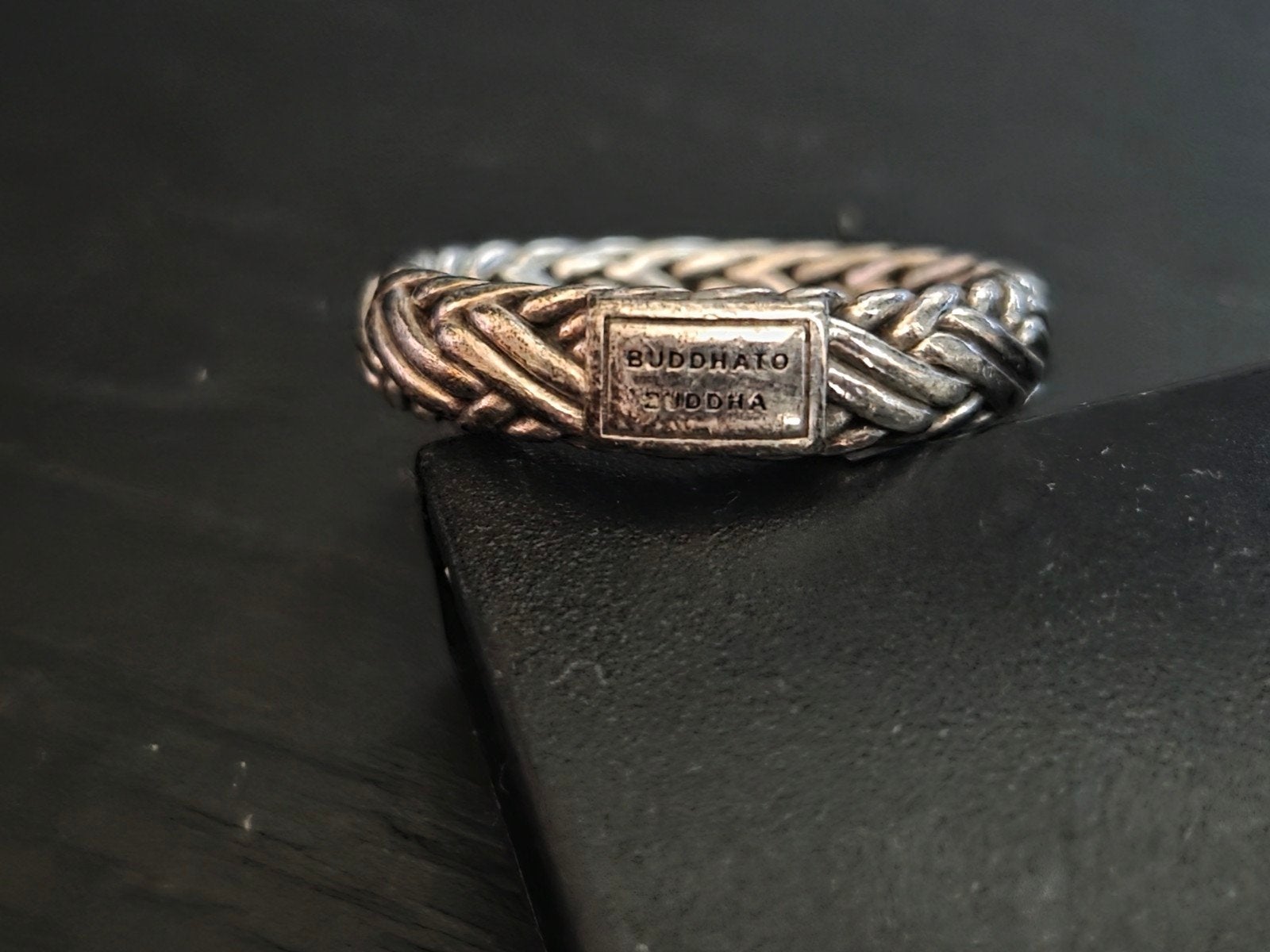 Buddha to Buddha ring maat 17, Sieraden, Tassen en Uiterlijk, Ringen, Ophalen, Gebruikt, 17 tot 18, Dame of Heer