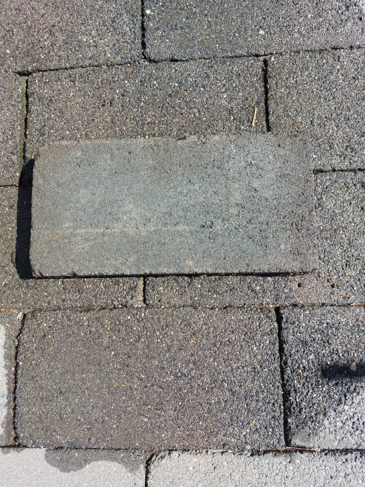 Gebruikte betonnen Cobblestones, Ophalen, Gebruikt, Klinkers, 10 m² of meer