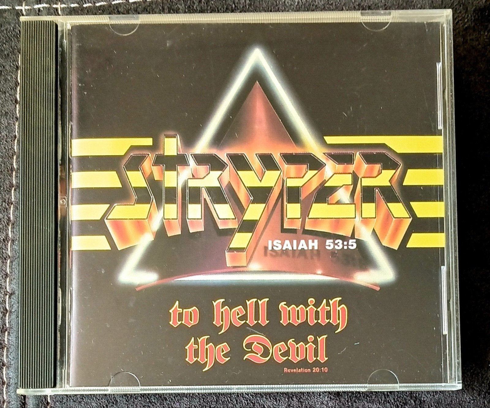 Stryper - To hell with the devil, Ophalen of Verzenden, Zo goed als nieuw