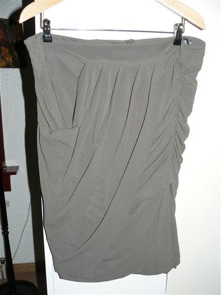 A484 Bandolera mt 44 nieuw rok taupe college chiffon college, Overige kleuren, Verzenden, Maat 42/44 (L), Nieuw