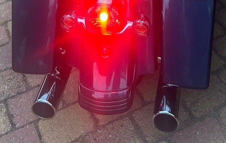 Kerker stout slipon Harley touring, Ophalen of Verzenden, Gebruikt