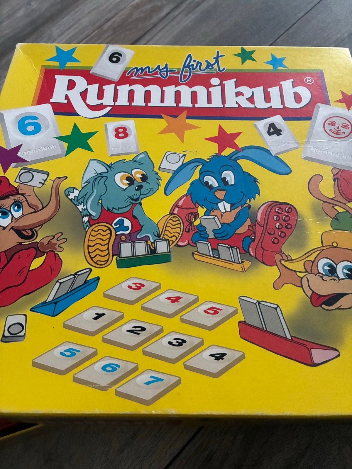 My First Rummikub - Leuk familiespel voor jonge kinderen, Drie of vier spelers, Ophalen of Verzenden, Gebruikt