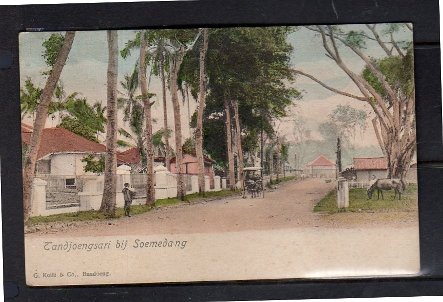 Ned Indië TANDJOENGSARI bij SOEMEDANG  1910 (ni5-46), Ophalen, Voor 1920, Buiten Europa
