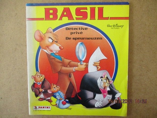 adv6109 basil plaatjesalbum 2, Eén stripboek, Ophalen, Gelezen