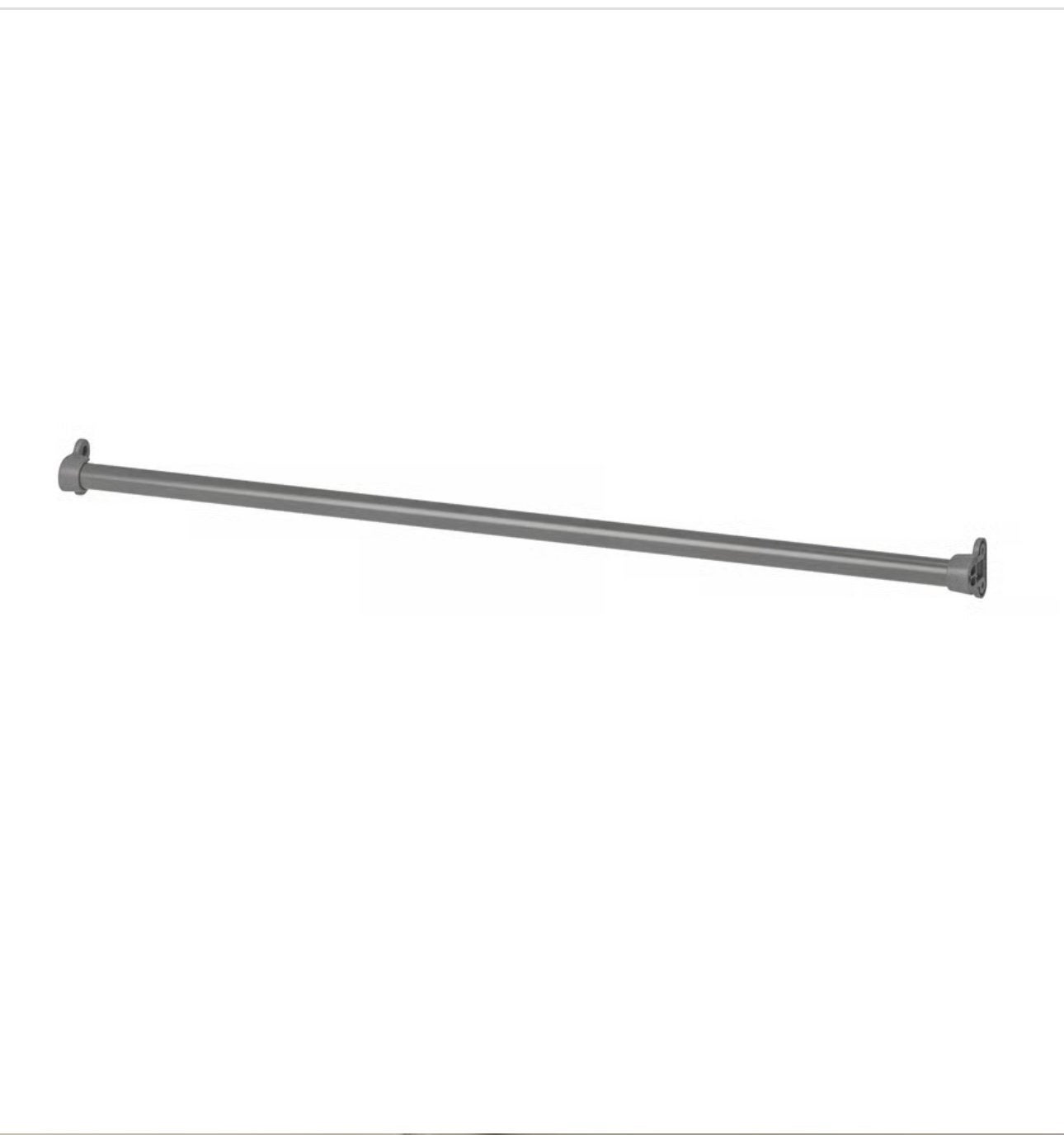 3x IKEA KOMPLEMENT kledingroede donkergrijs 100 cm, Ophalen, Zo goed als nieuw