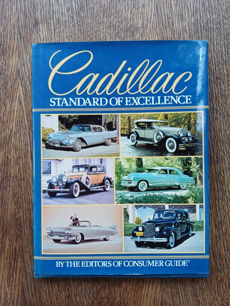 CADILLAC historie boek STANDARD OF EXCELLENCE U.S.A., Ophalen of Verzenden, Zo goed als nieuw, Overige merken