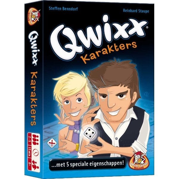 Qwixx Karakters White Goblin Games Dobbelspel Nieuw, White Goblin Games, White Goblin Games, White Goblin Games, Nieuw