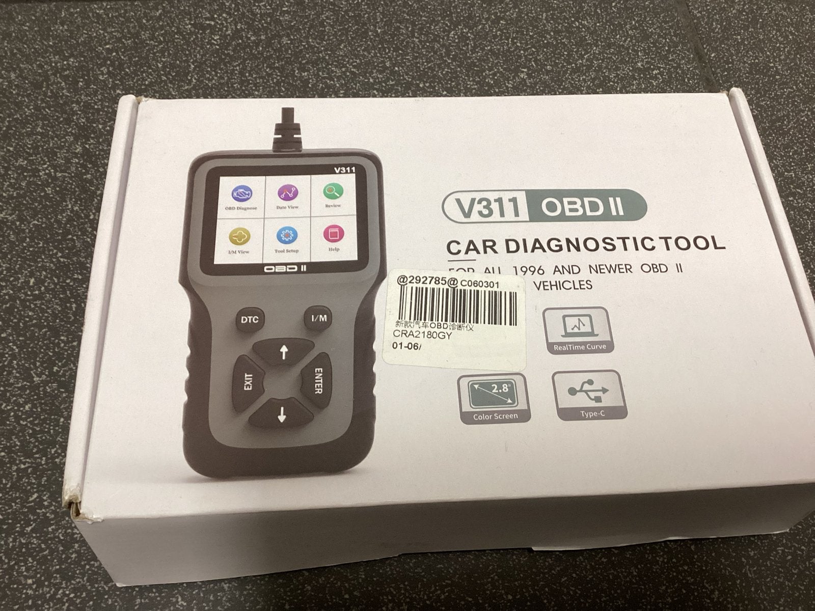 V311 OBD II Auto Diagnosetool - Nieuw in doos, Ophalen of Verzenden, Nieuw