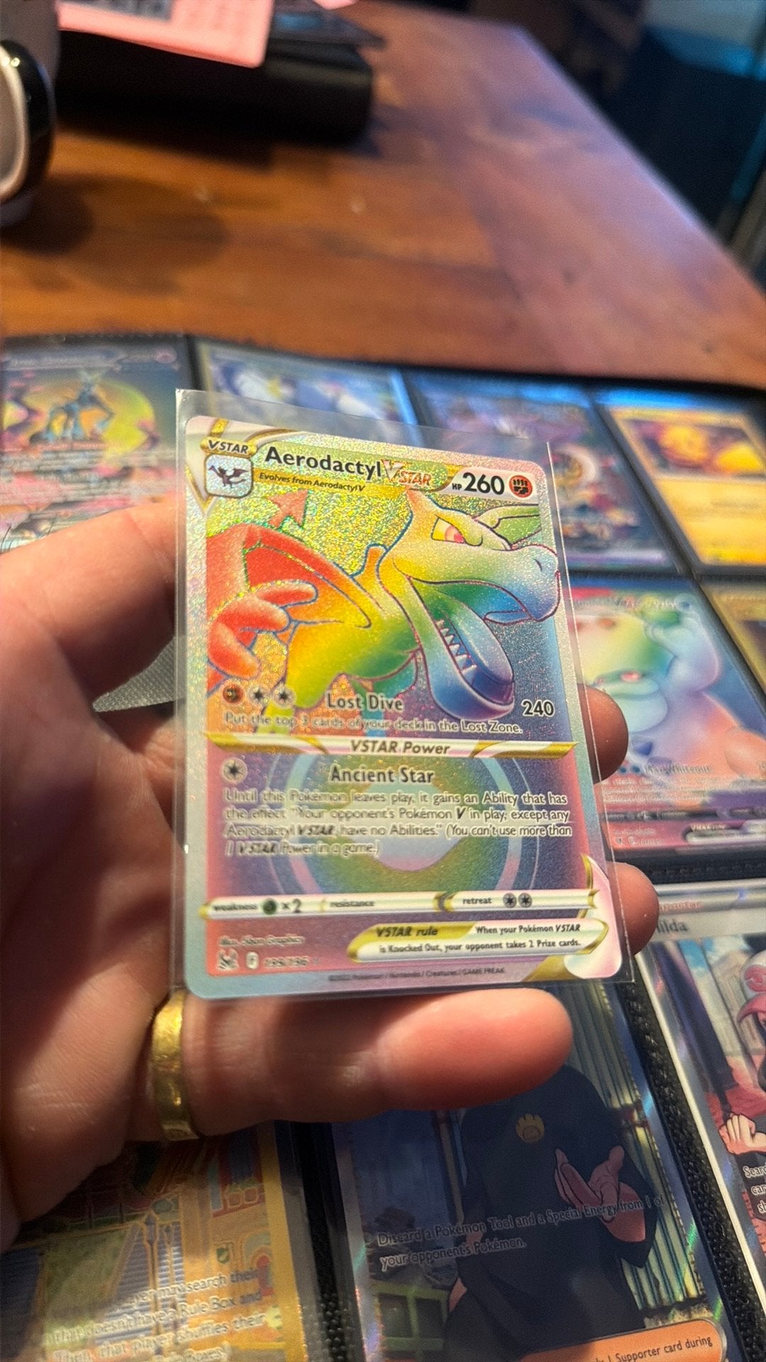 Aerodactyl vstar 199, Ophalen of Verzenden, Nieuw