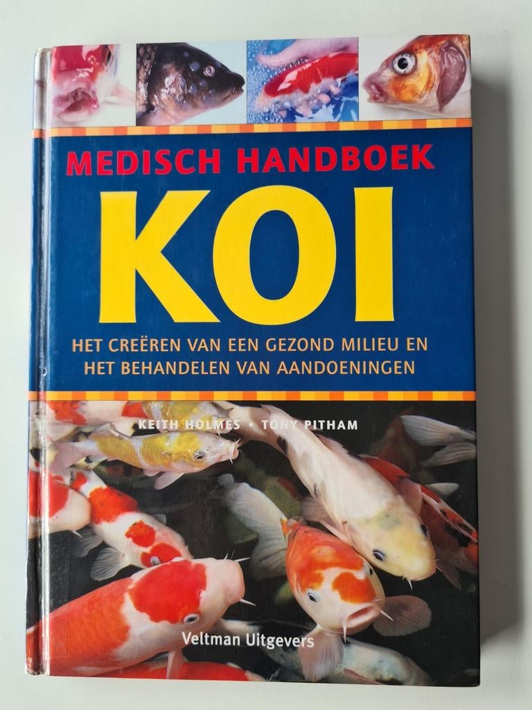 K. Holmes - Medisch handboek Koi, K. Holmes, Ophalen of Verzenden, Zo goed als nieuw, Balsport