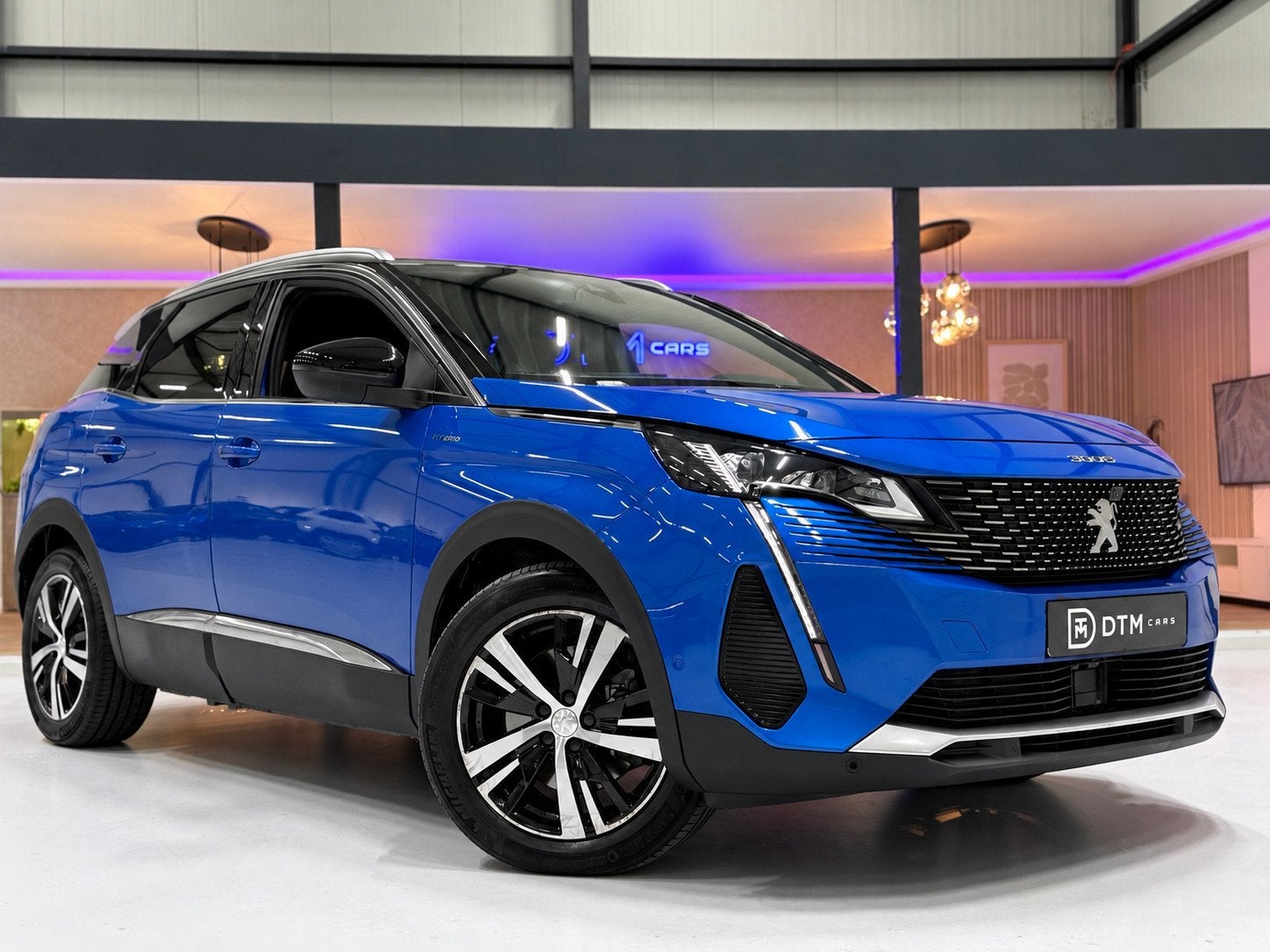 Peugeot 3008 HYBRID 225 PK GT Pack EAT8 | i-Cockpit | Navi |, Auto's, Dealer onderhouden, Euro 6, 4 cilinders, Blauw