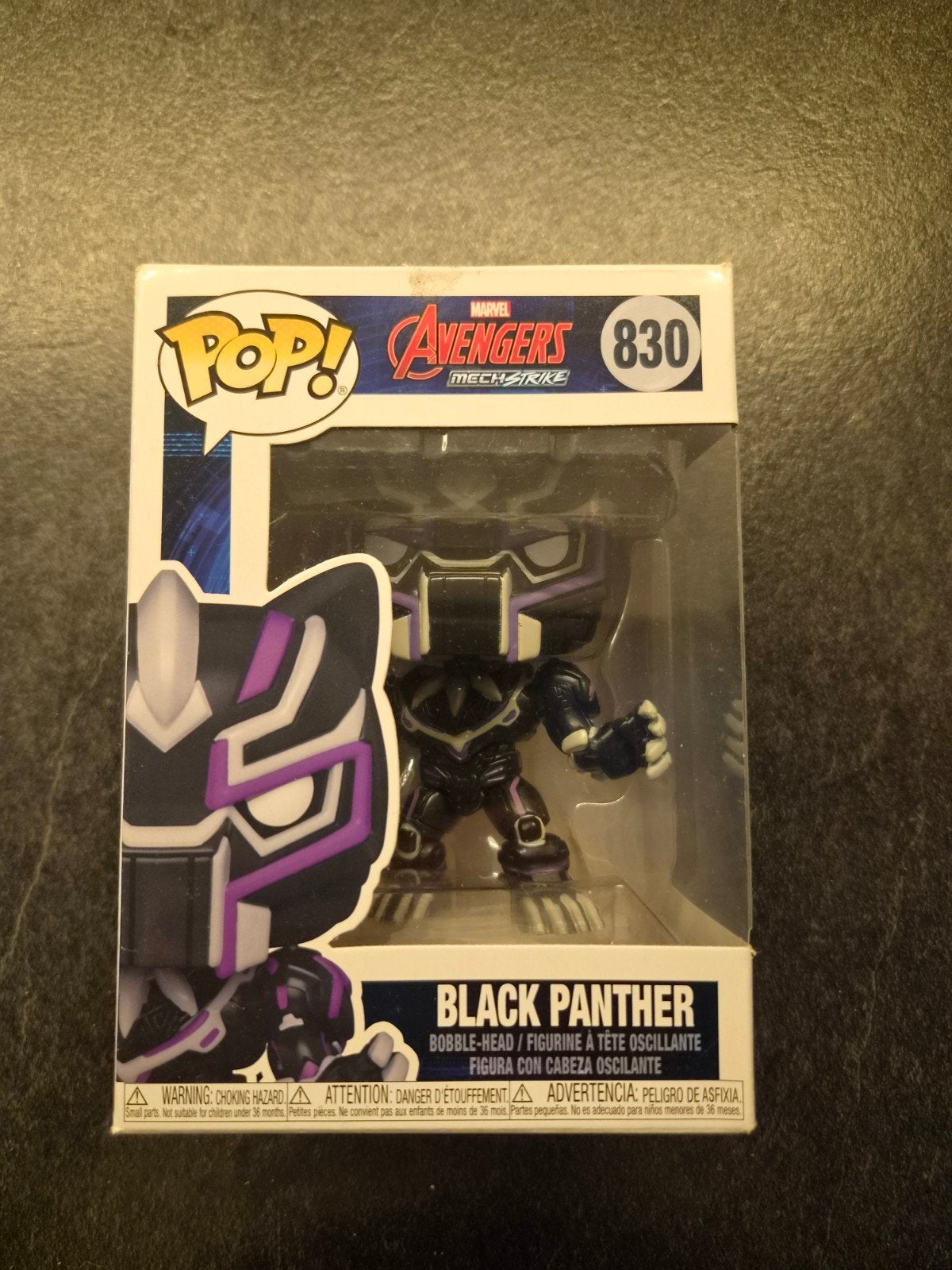 Funko Pop! Marvel Avengers Mech Strike Black Panther 830, Ophalen of Verzenden, Zo goed als nieuw