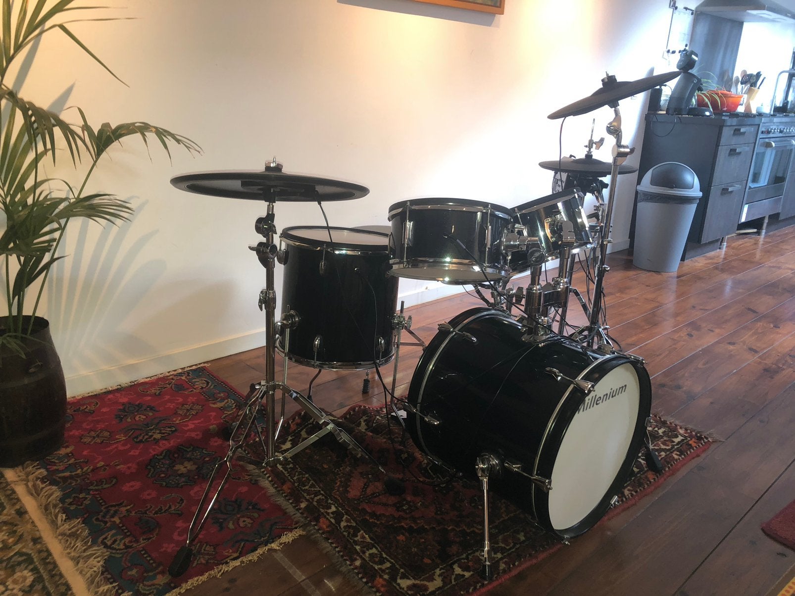 Millenium MPS-750X PRO elektrisch drumstel, Ophalen of Verzenden, Gebruikt, Overige merken, Elektronisch