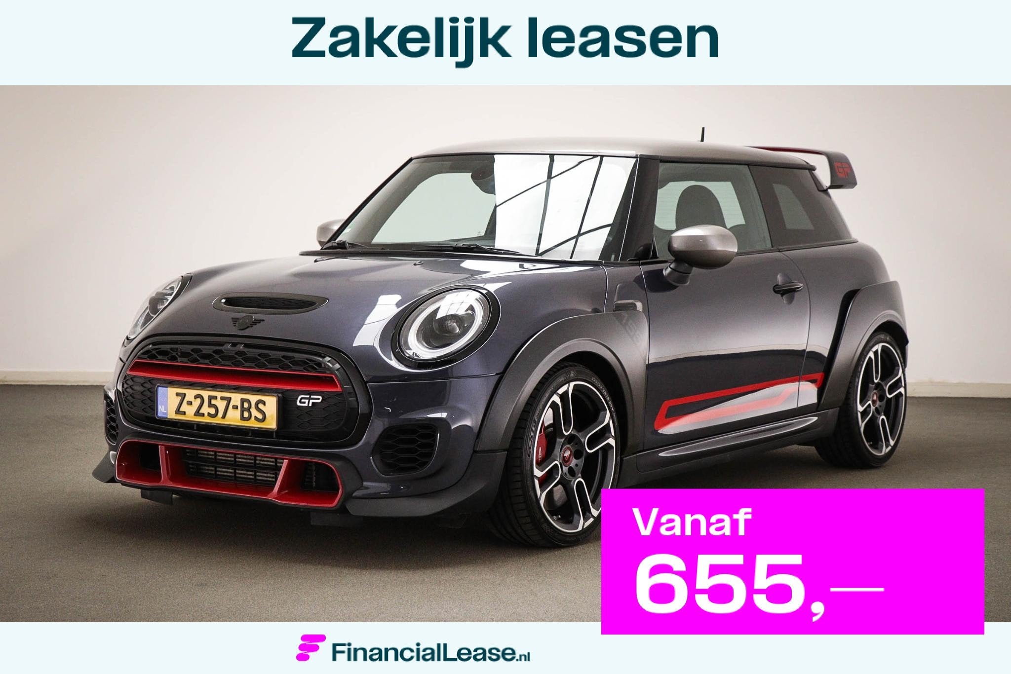 MINI 3-Deurs 2.0 John Cooper Works GP | LIMITED EDITION NR 1, Gebruikt, 4 cilinders, Met garantie (alle), Leder en Stof