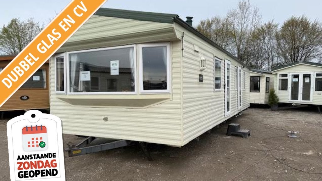 Willerby super DG+CV, Caravans en Kamperen, Stacaravans, Tot en met 6