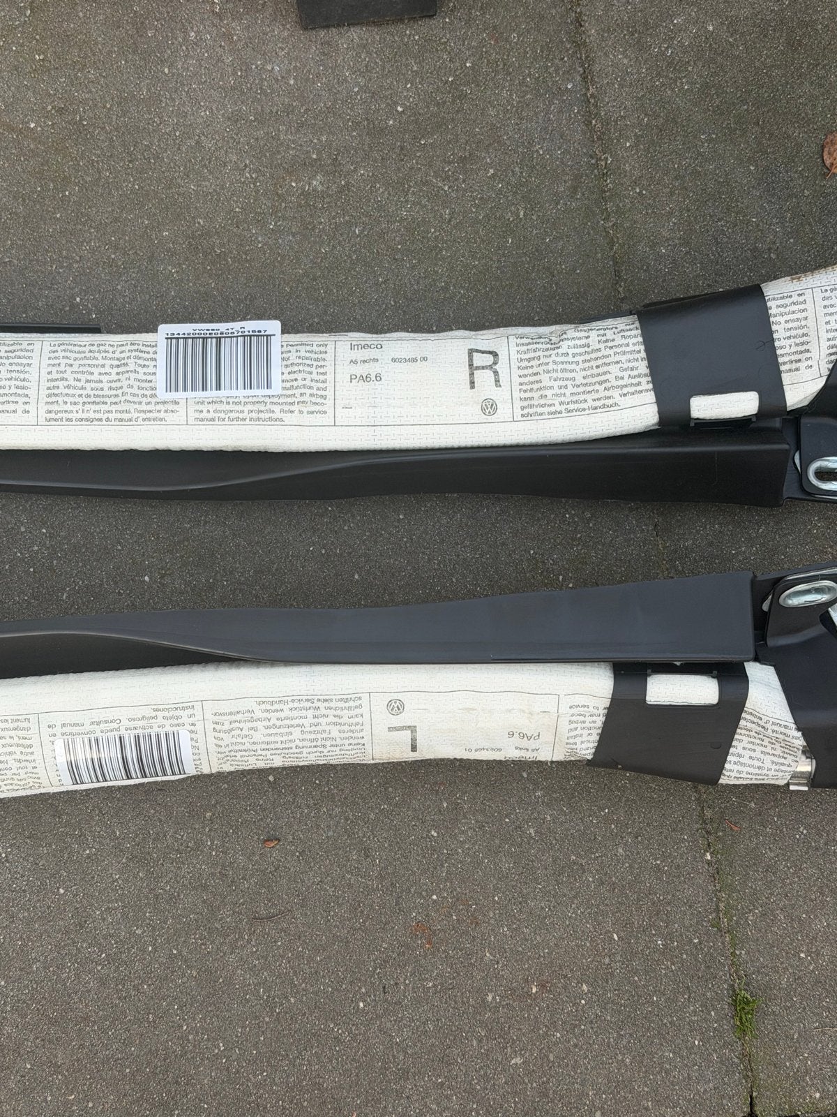 Golf 5 GTI Airbags Links en Rechts, Auto-onderdelen, Ophalen of Verzenden, Gebruikt, Volkswagen