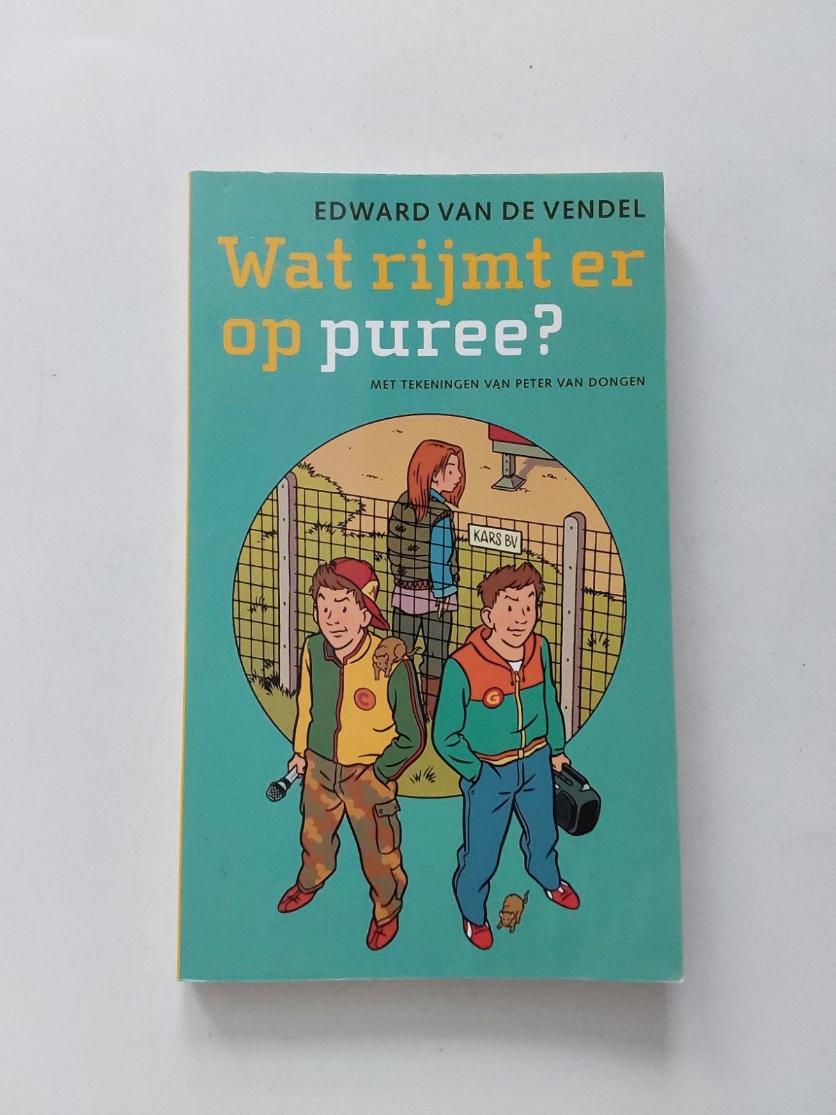 Edward van de Vendel : Wat rijmt er op puree ?, Boeken, Ophalen of Verzenden, Gelezen, Edward van de Vendel