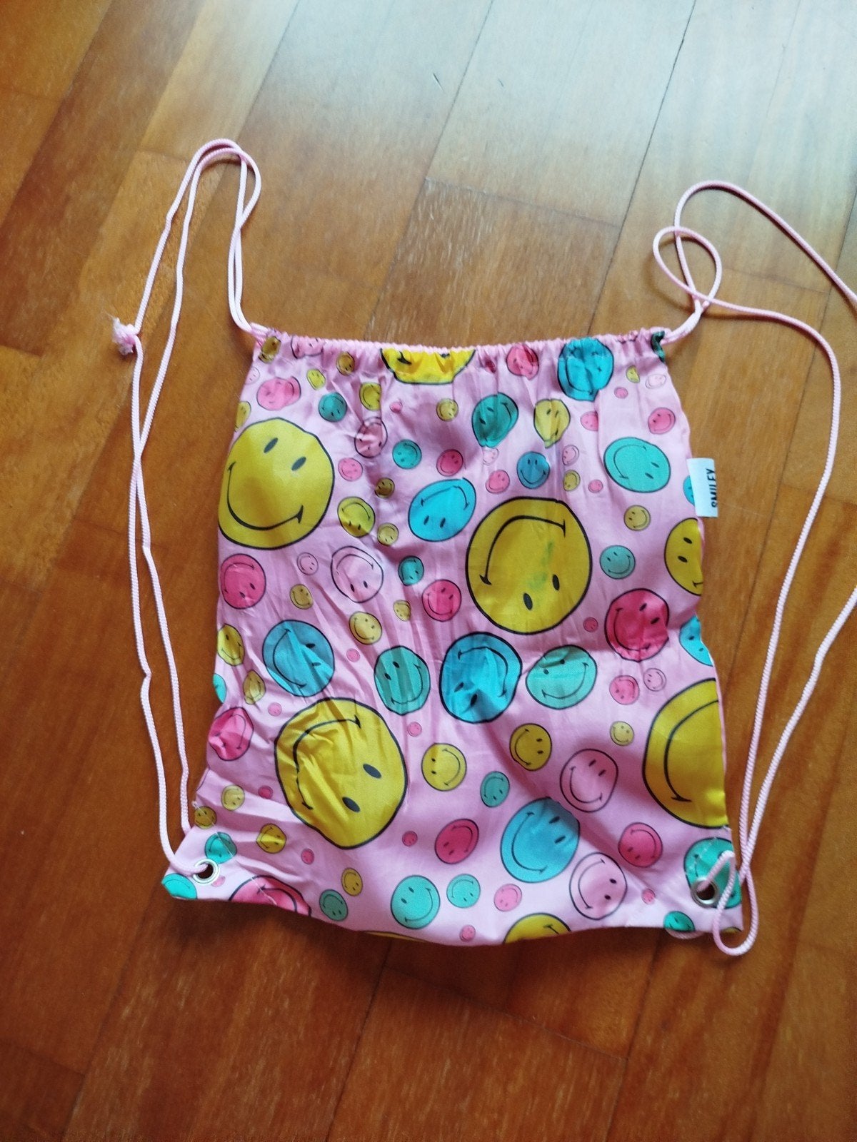 Smiley rugzakje - vrolijk en compact, Overige merken, Gebruikt, Minder dan 30 cm, Ophalen of Verzenden