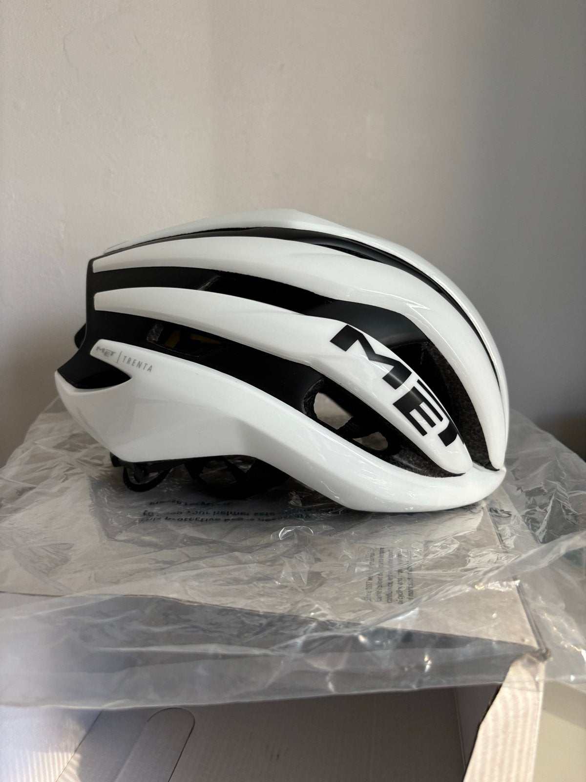 MET Trenta Mips Fietshelm Wit Maat S (52-56 cm), Ophalen of Verzenden, Nieuw, S, Heer of Dame
