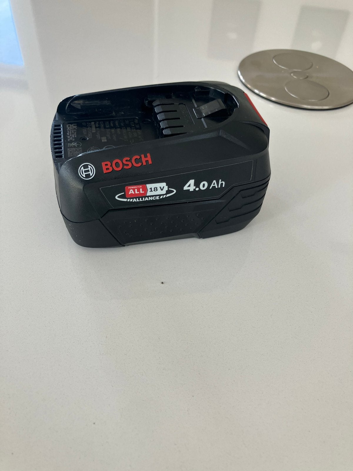 Bosch ALL 18V 4.0 Ah Accu - Zo goed als nieuw, Ophalen, Zo goed als nieuw, Overige typen