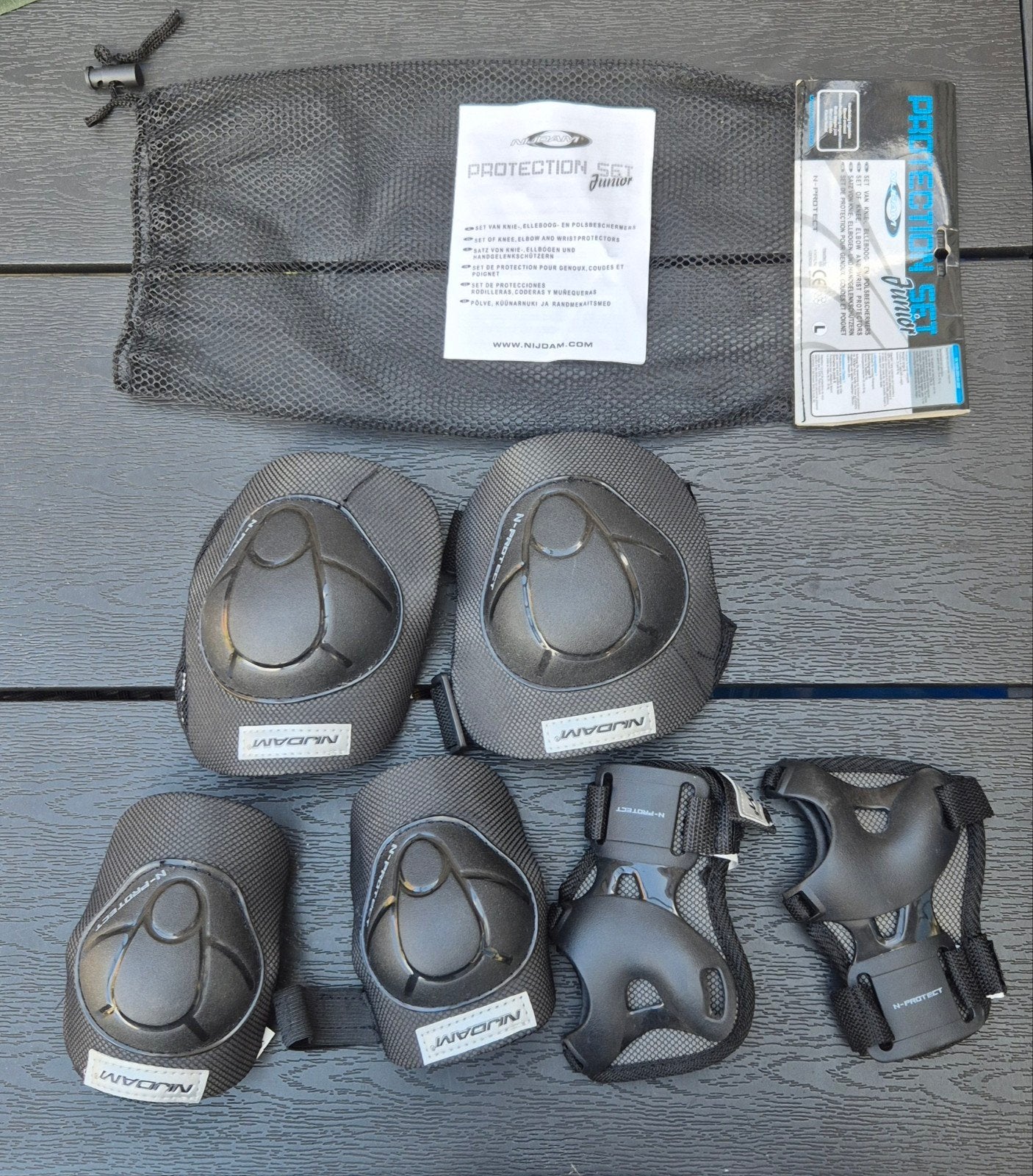 Nijdam Protection set voor skeelers, rolschaatsen, schaatsen, Ophalen, Nieuw, Overige typen, Nijdam
