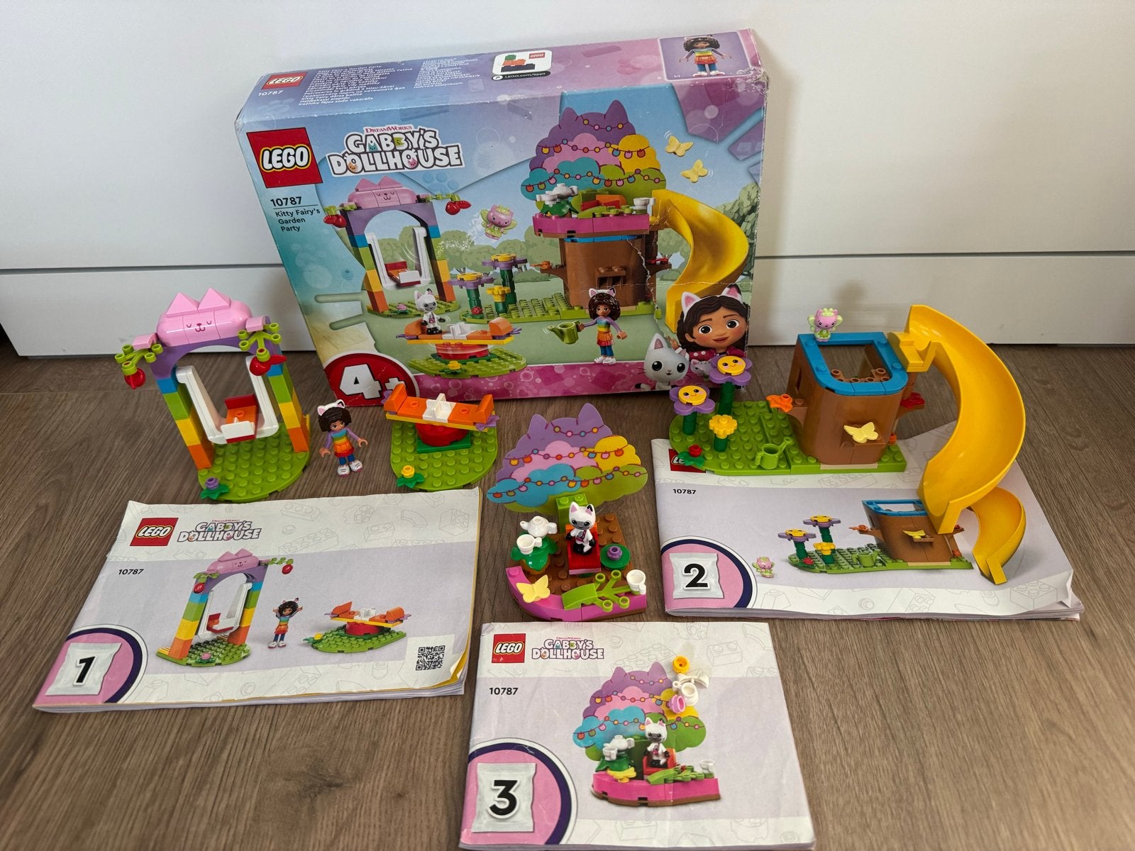 Lego Gabby's Poppenhuis 10787 - Gabby's Tuinfeest, Kinderen en Baby's, Speelgoed | Duplo en Lego, Zo goed als nieuw, Lego, Complete set