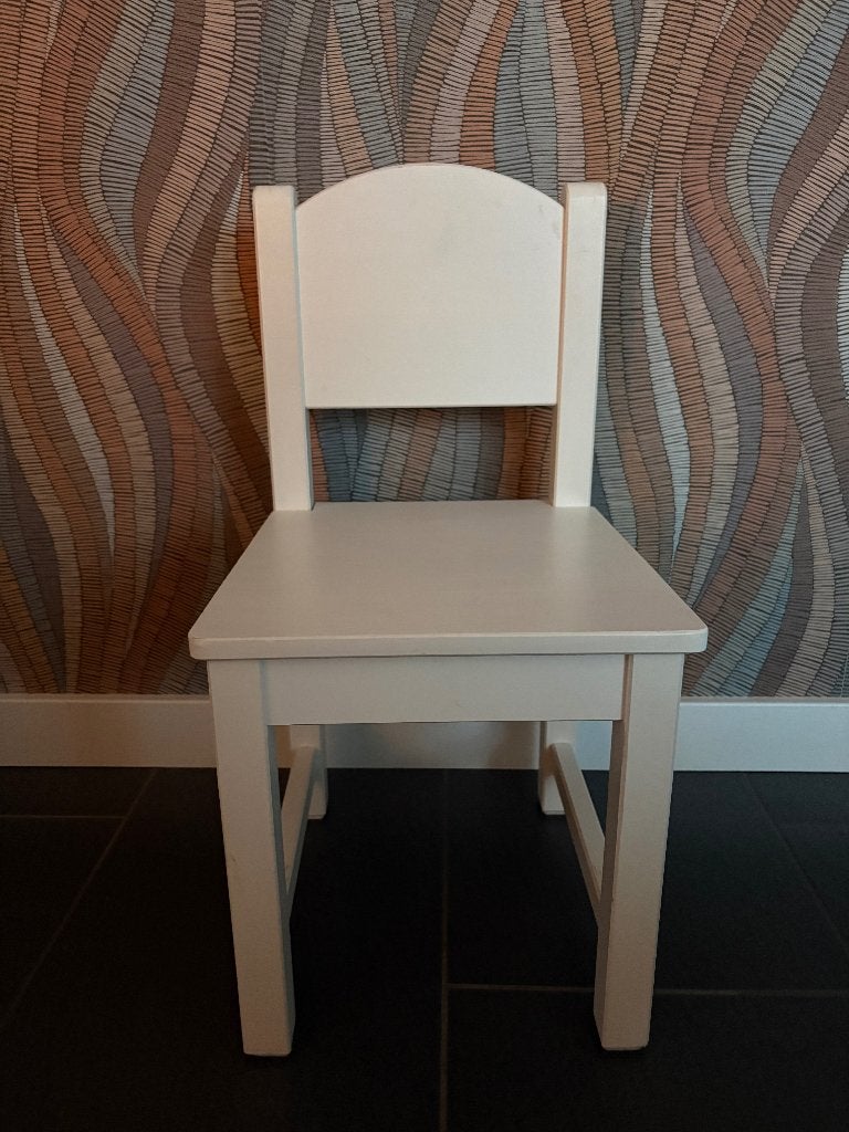 Stoeltje wit voor kind Sundvik IKEA, Ophalen, Zo goed als nieuw, Stoel(en)