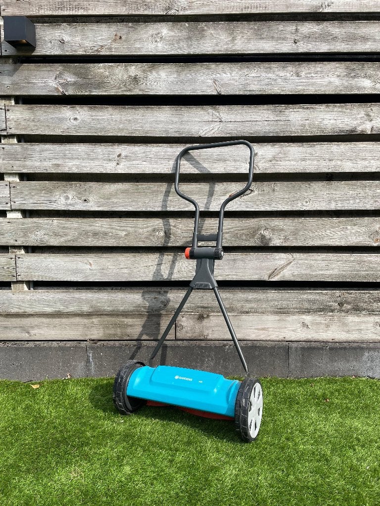 Gardena 400, Ophalen, Handgrasmaaier, Zo goed als nieuw, Kooimesmaaier
