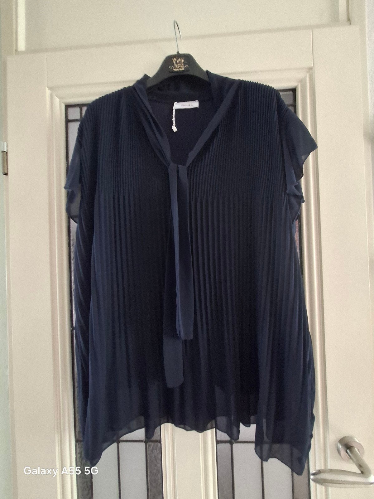 PAPRIKA  MAAT 6(48/50) LUXE SHIRT, Verzenden, Nieuw, Blauw, Shirt of Top