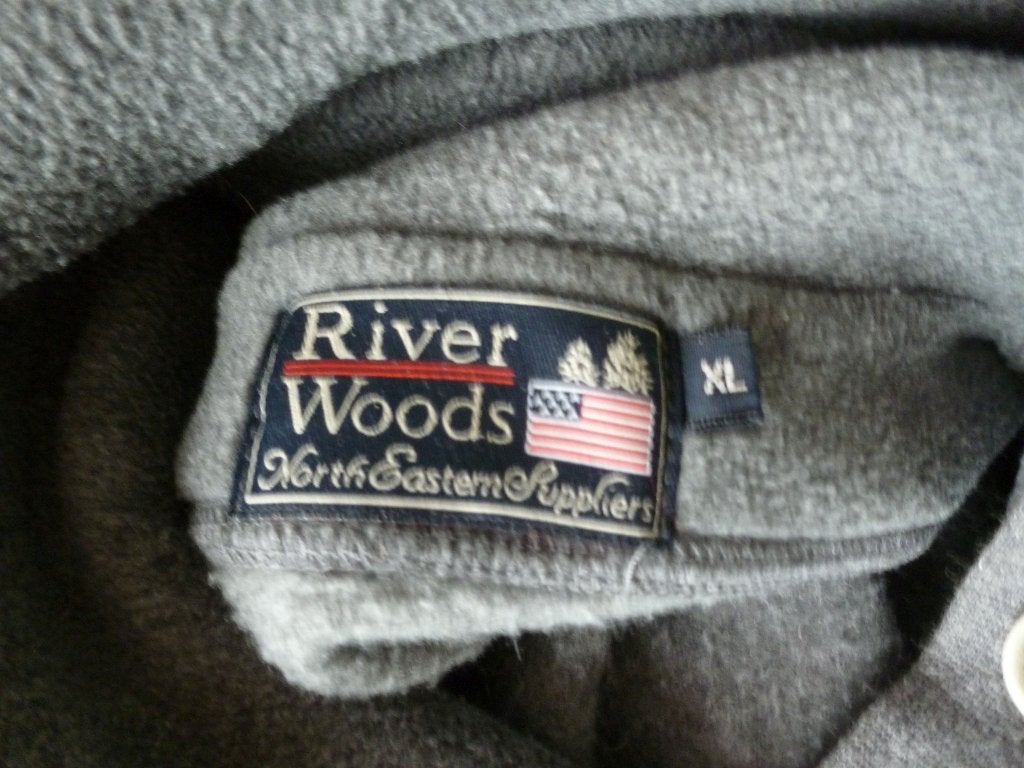 RIVER WOODS fleece vest grijs XL  -GRATIS zend, Verzenden, Zo goed als nieuw, Dame of Heer, Overige typen