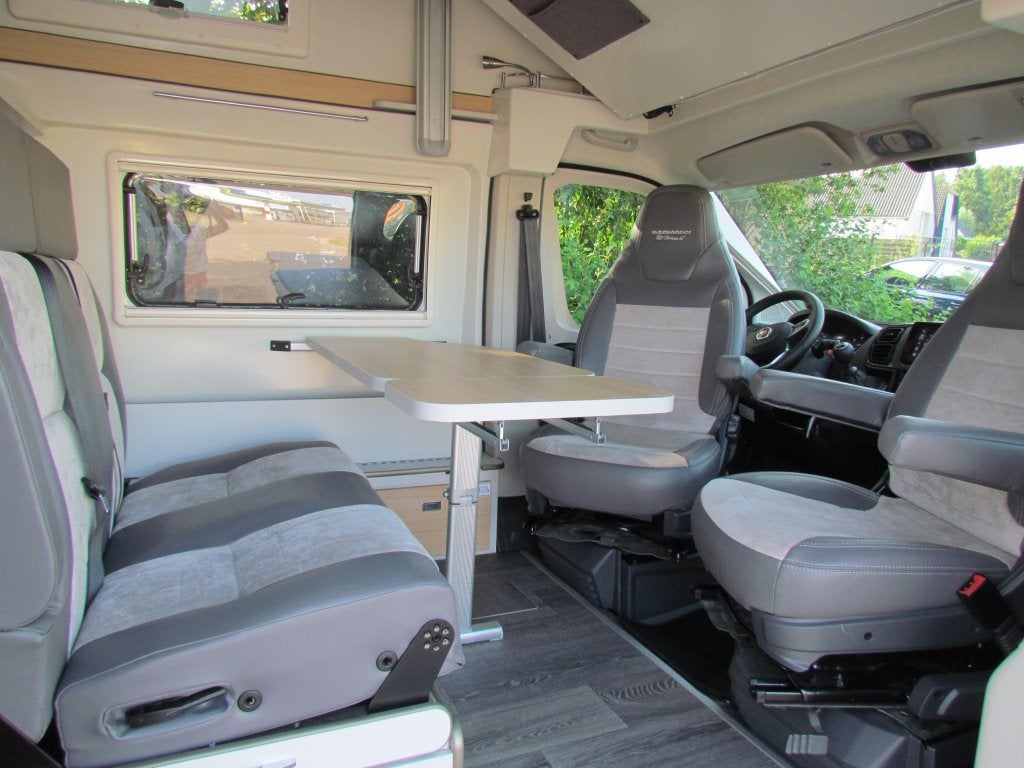 Karmann Dexter 550 4 persoons, Hefbed, Caravans en Kamperen, Campers, Luifel, Buscamper of Camperbus, Douche, Fiat