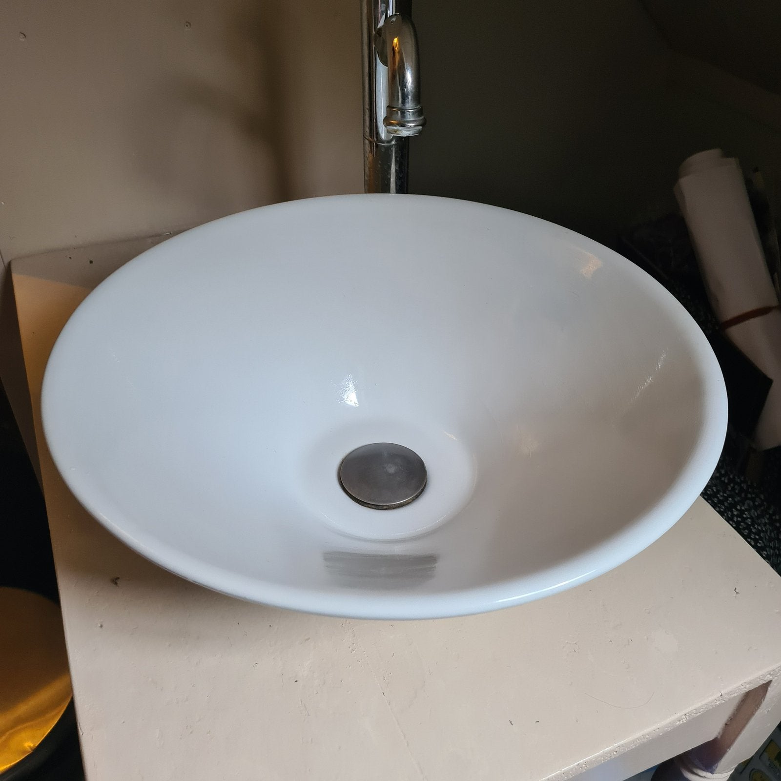 Opbouw waskom, Doe-het-zelf en Verbouw, Sanitair, Ophalen, Wastafel