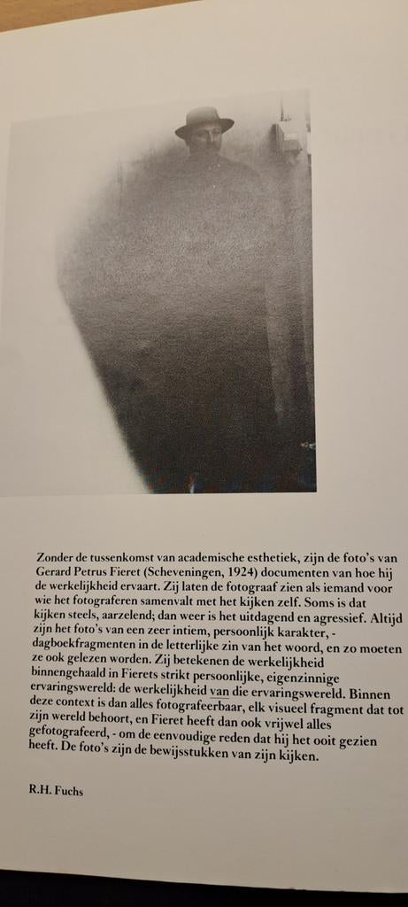 Gerard Fieret Foto,s, Boeken, Kunst en Cultuur | Fotografie en Design, Ophalen of Verzenden, Gelezen, Fotografie algemeen