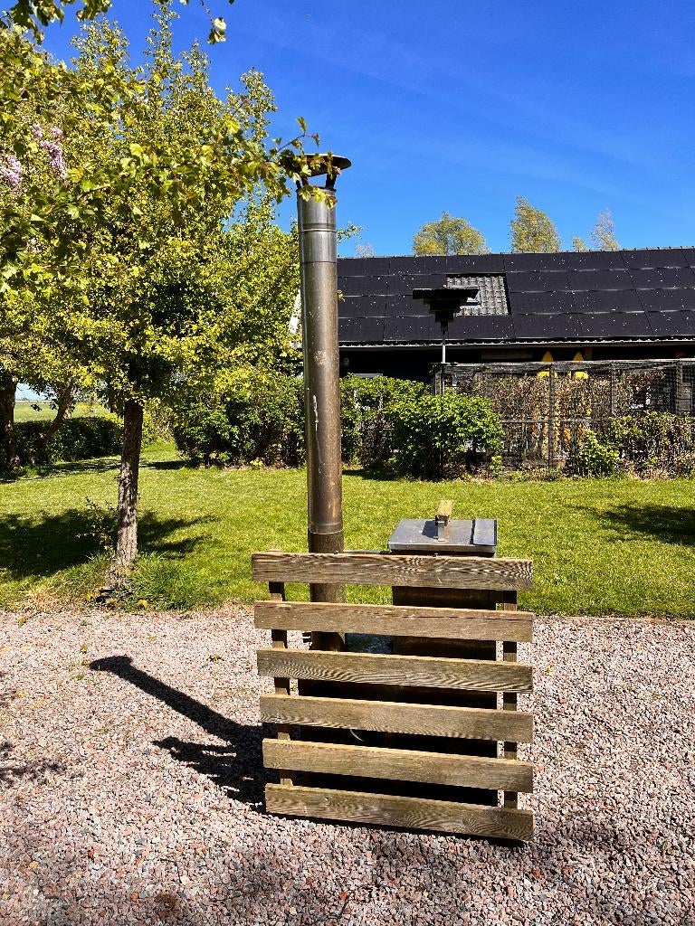 Houtkachel voor hottup te koop, Ophalen, Zo goed als nieuw, Vast, Inbouw