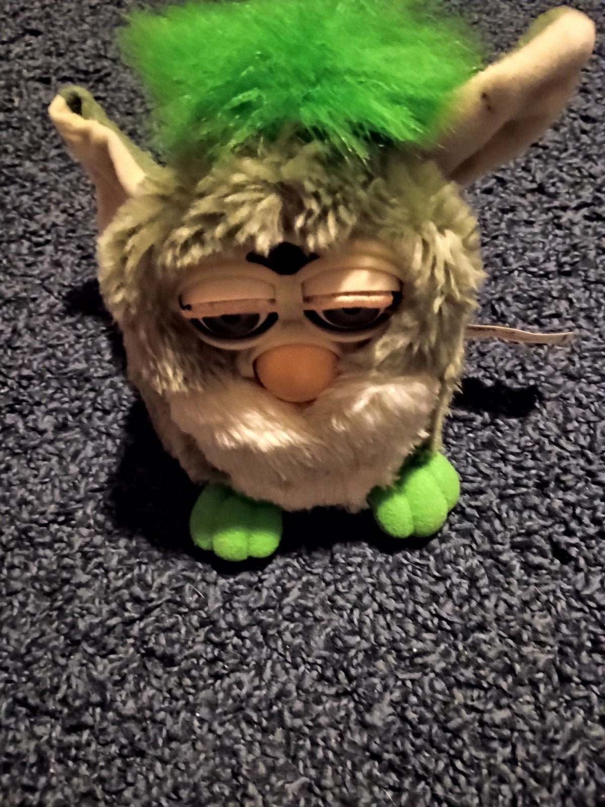 Vintage Furby Alligator werkend, Overige merken, Met geluid, Overige karakters, Overige typen
