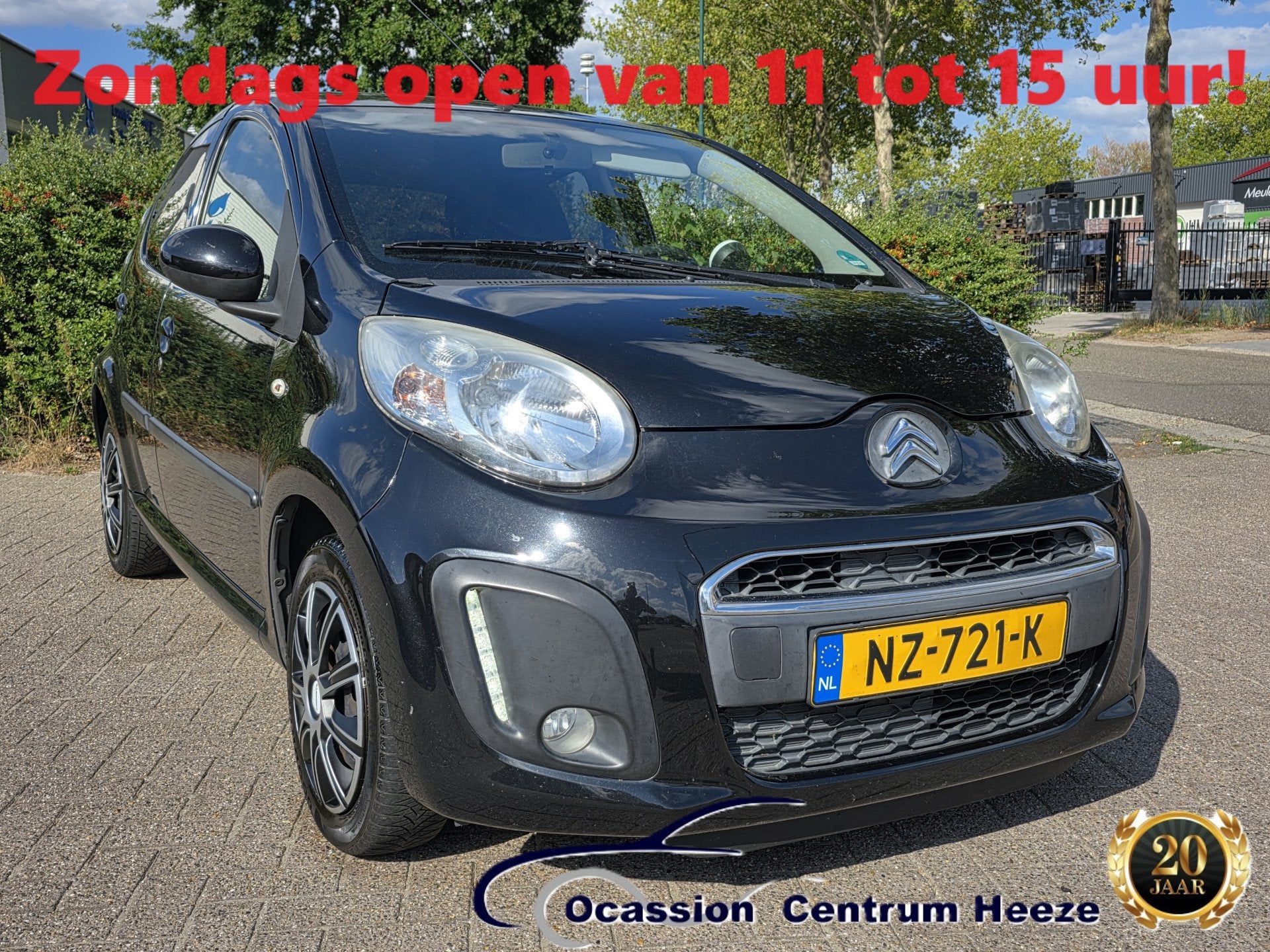 Citroën C1 1.0 Collection, Airco! Bluetooth! Apk 5-2027! VA, Auto's, Voorwielaandrijving, Euro 5, Stof, Gebruikt