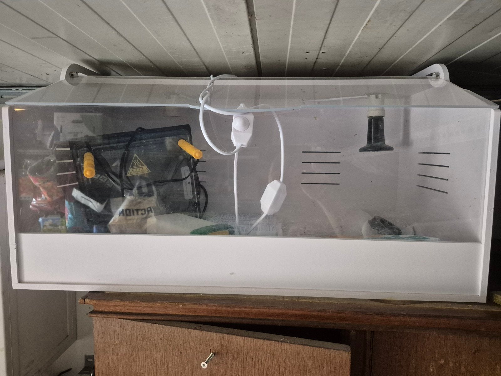 🐤🐣Opfokbak voor kuikens incl. warmtelamp en dimmer 🐣🐤, Dieren en Toebehoren, Ophalen, Zo goed als nieuw, Overige typen