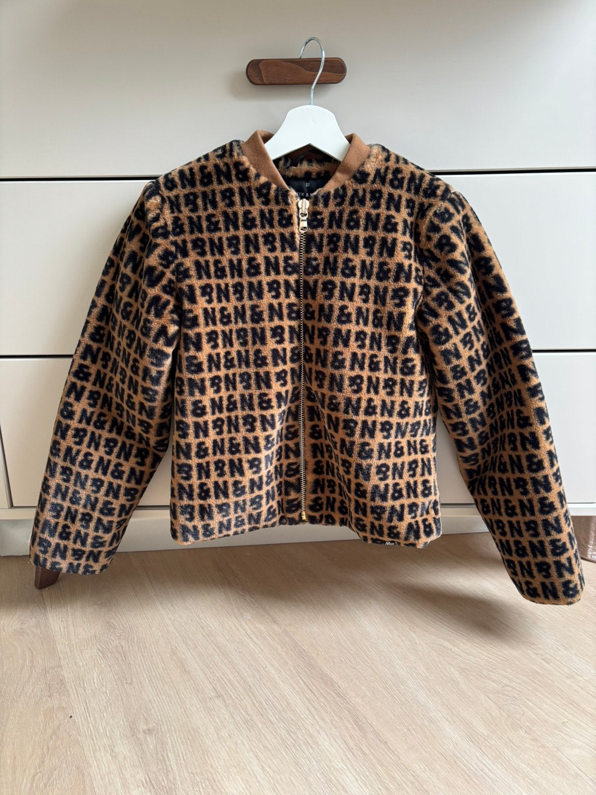 Zgan Fake fur jas van Nik&Nik maat 152 zara h&m ootd, Ophalen of Verzenden, Zo goed als nieuw, Meisje, Jas