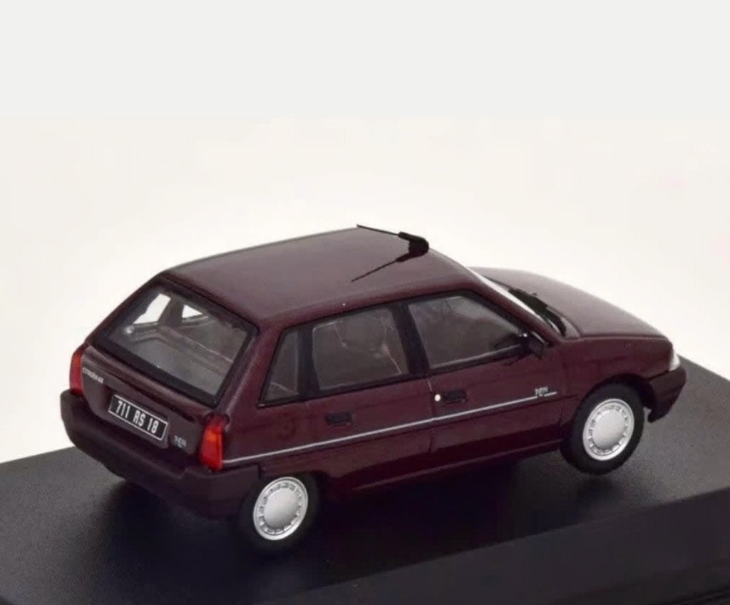 Citroen AX TEN 1992 Rood Opera schaal 1/43 NOREV ref. 155163, Hobby en Vrije tijd, Modelauto's | 1:43, Verzenden, Nieuw, Auto