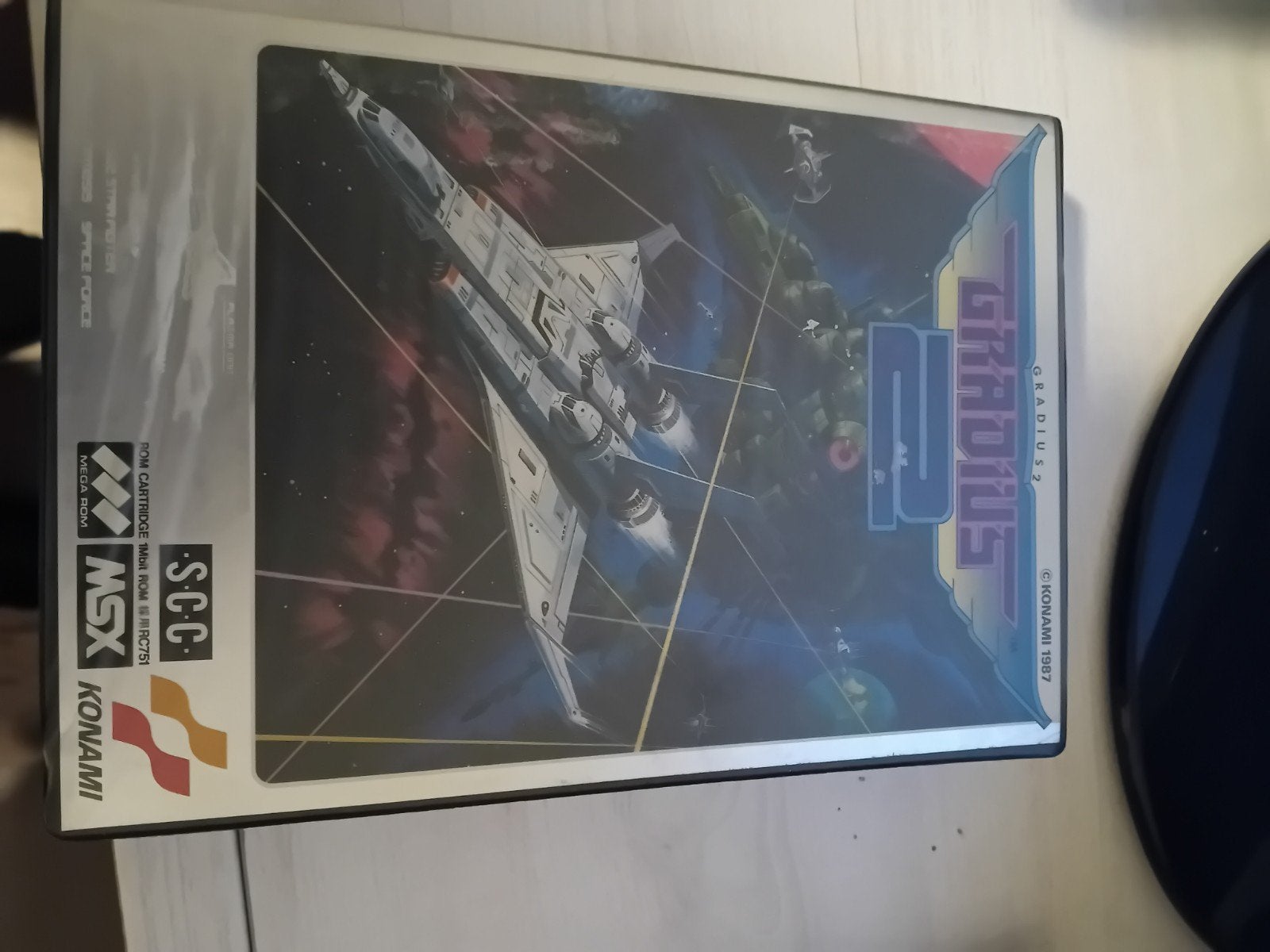Nemesis 2 (Gradius 2) MSX Game - Konami 1987, Computers en Software, Ophalen of Verzenden, MSX 1 & MSX 2