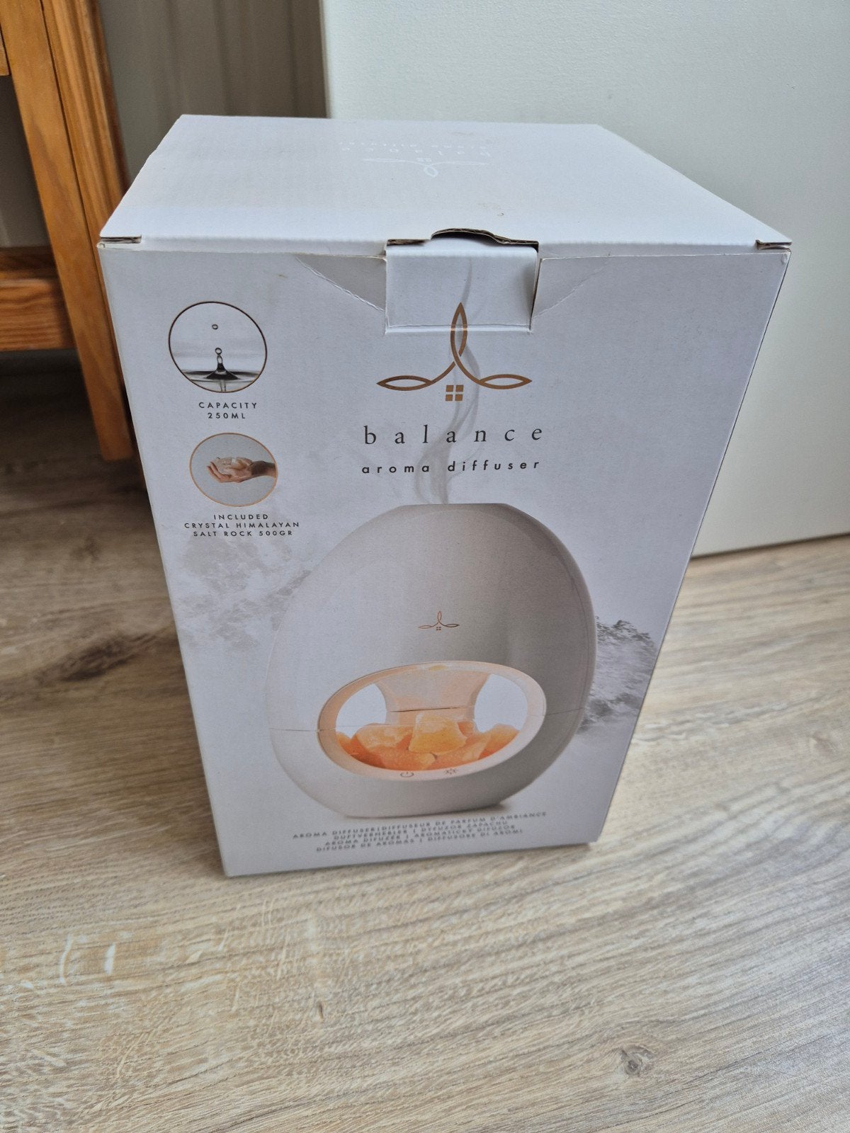 aroma diffuser, Huis en Inrichting, Ophalen, Zo goed als nieuw, Wit, Kunststof